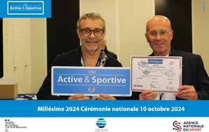 Montreuil-Juigné renouvelée pour le label Ville active & sportive